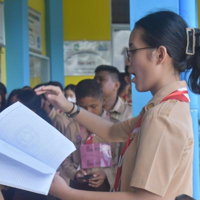 Kak Angel Sedang Narik Suara